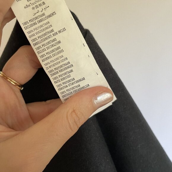 Cotton-on leather miniskirt casual pockets night out women's size 6 button down - Picture 7 of 7